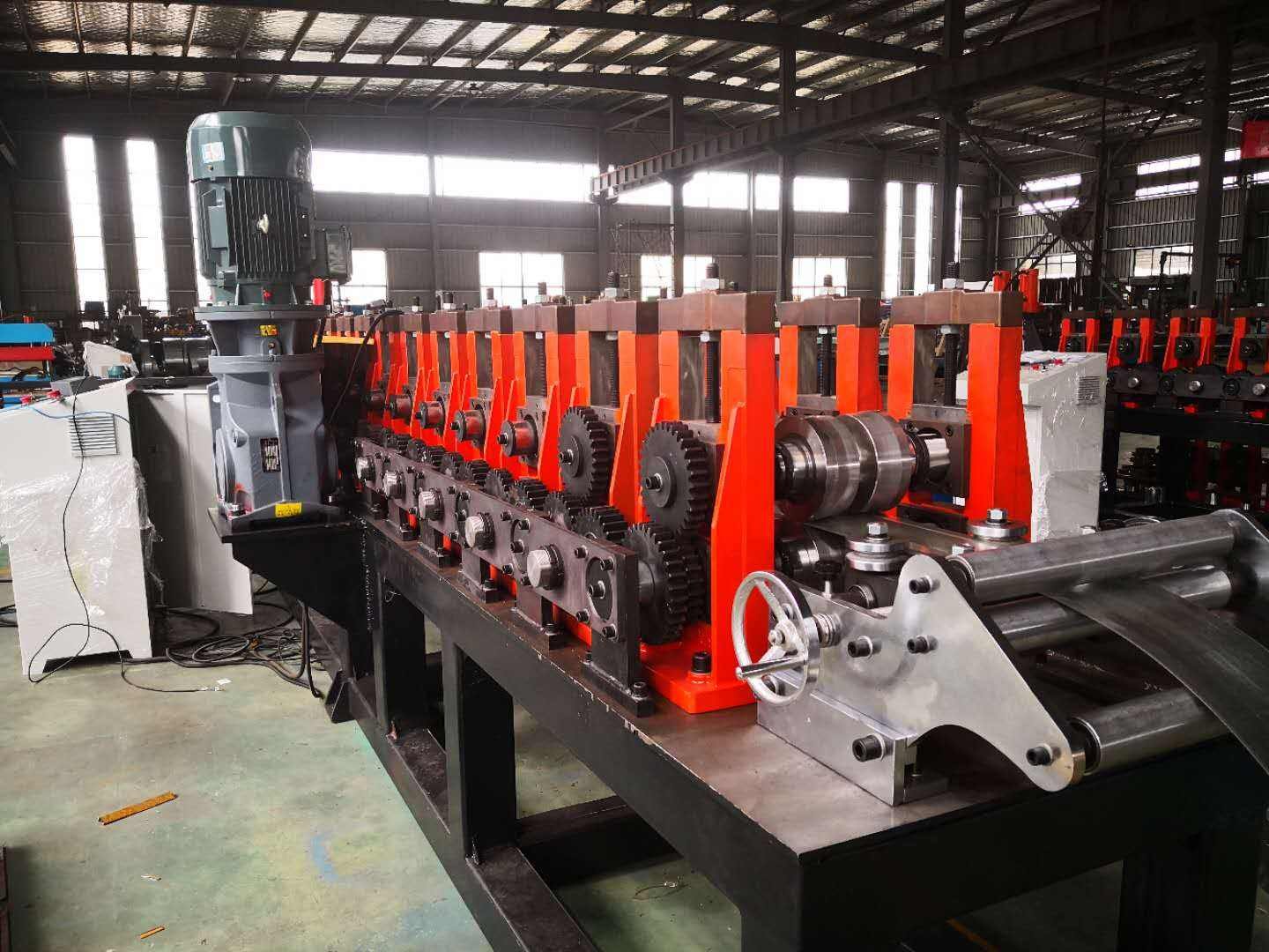 10. ANGLE ROLL FORMING MACHINE