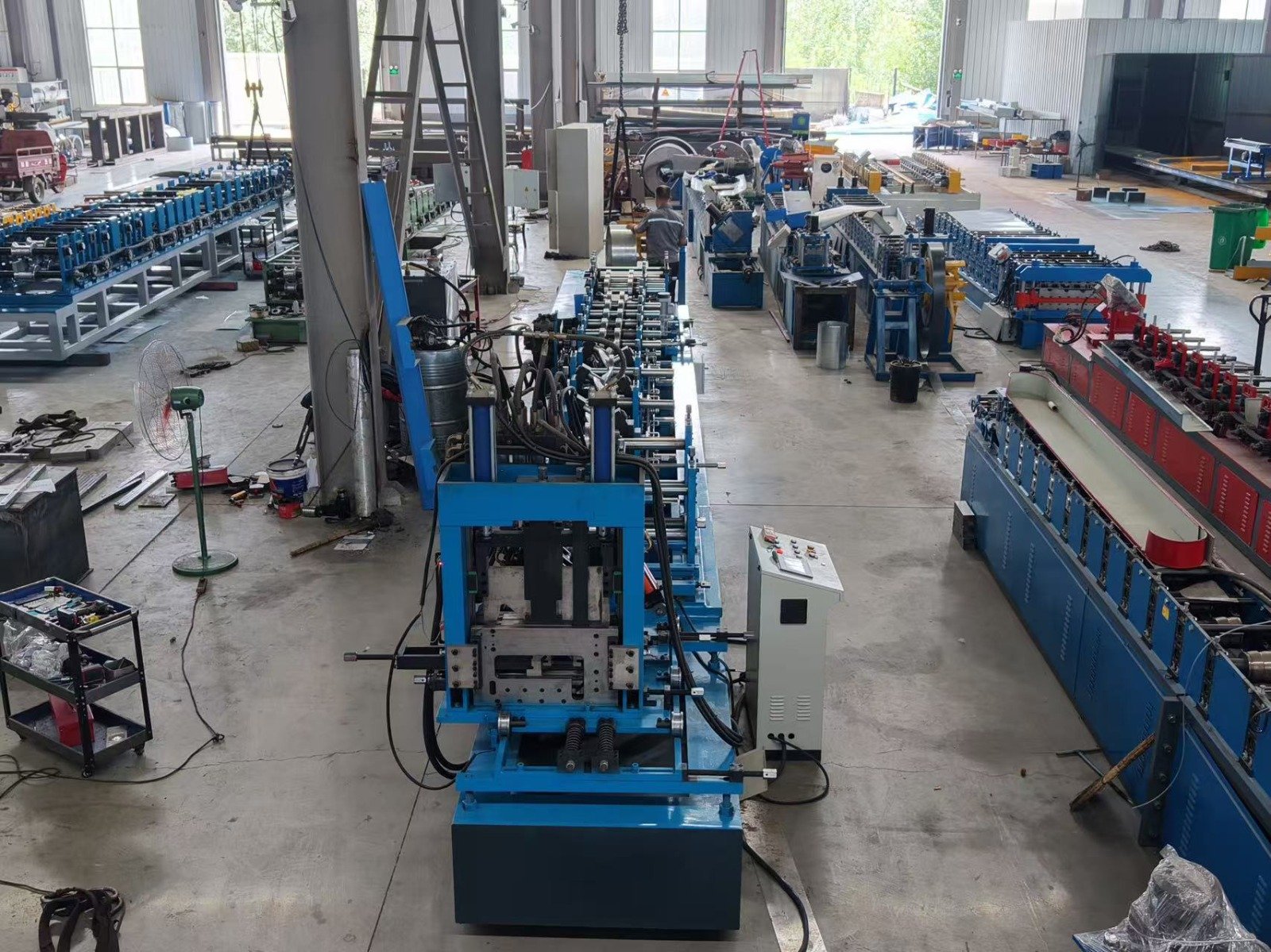 11. C PURLIN ROLL FORMING MACHINE