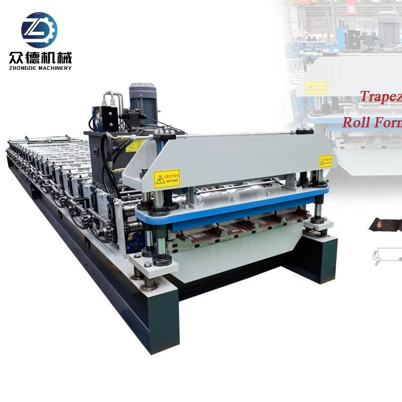 4. HIGH RIB ROOFING ROLL FORMING MACHINE